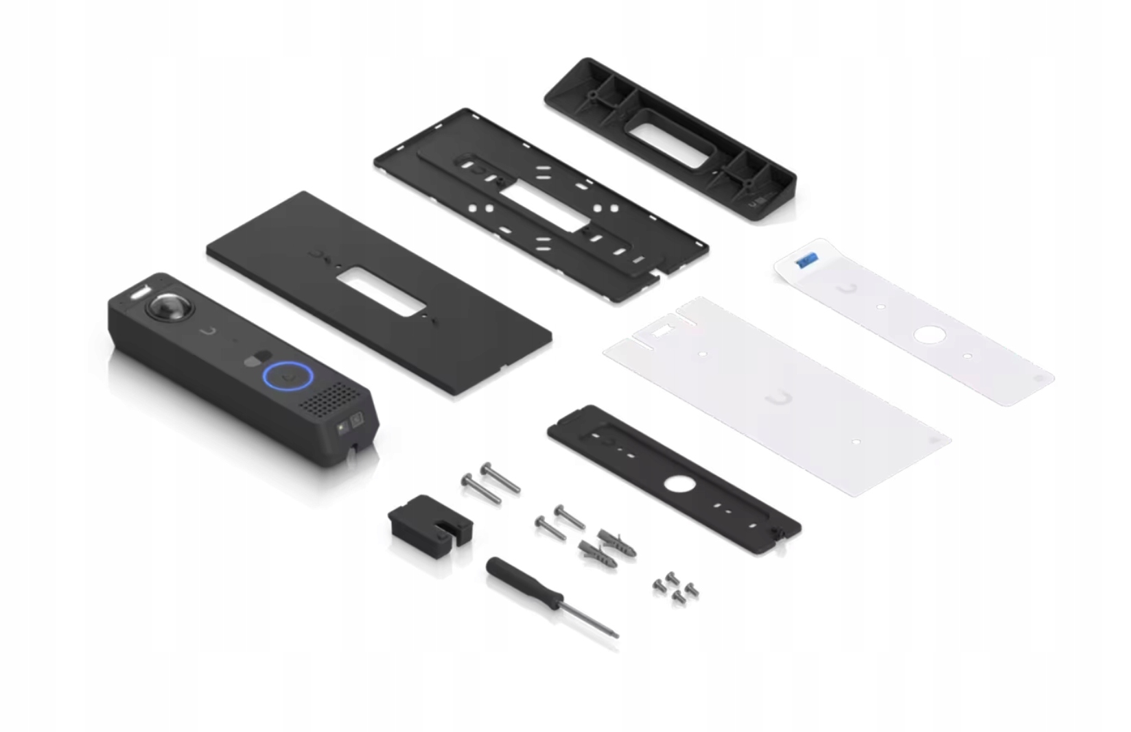 Ubiquiti UVC-G6-Entry All-weather, PoE+ Doorbell with enhanced AI detections, two-way audio, a secondary package camera, and integrated Access Reader capabilities — 9