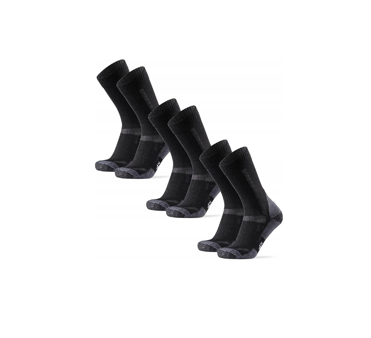 Skarpety Trekkingowe Danish Endurance Wełna Merino 3 Szt Roz 35-38 Komfort