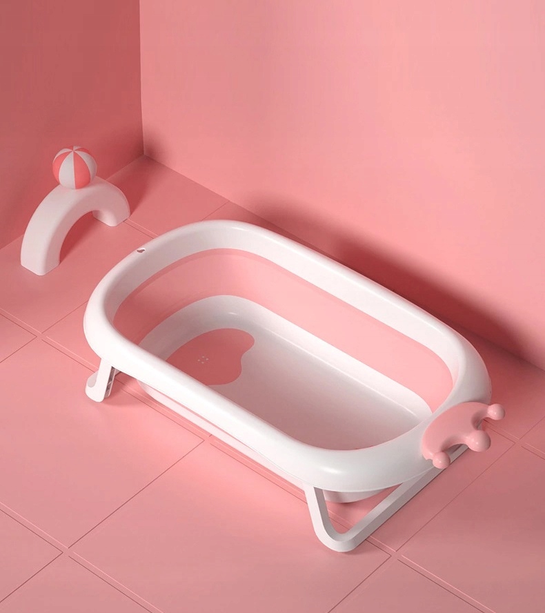 Wanienka silikonowa składana dziecięca Księżniczka Kolor Odcienie różu