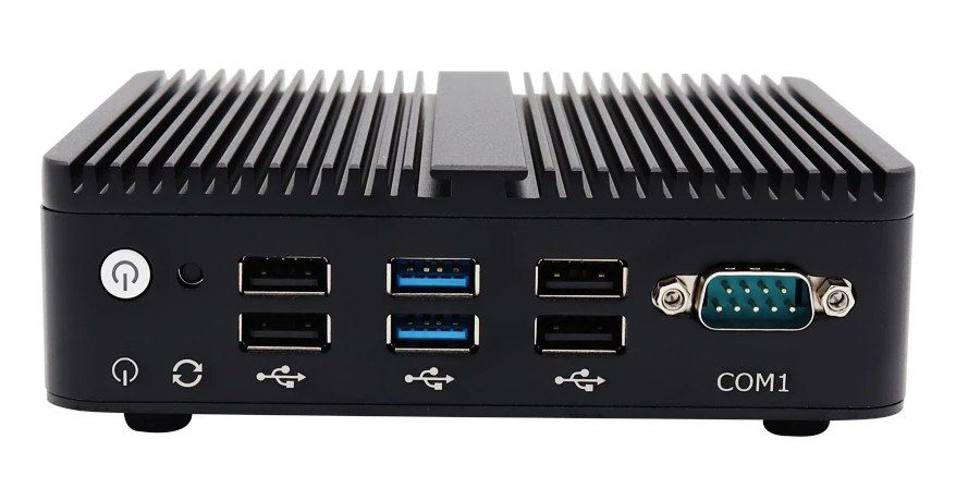 Mini PC Intel Atom 4x LAN RS232 VPN Ruter b/w IoT Marka EGlobal