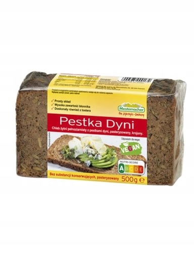 Levně 5 x Žitný chléb s dýňovým semínkem 500 g Mestemacher