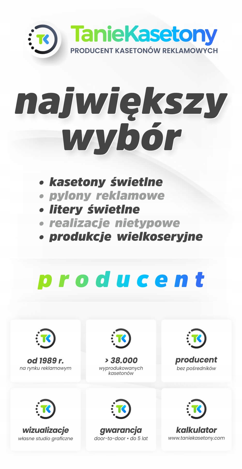 Kaseton reklamowy LED XXL 600x150cm Marka inny