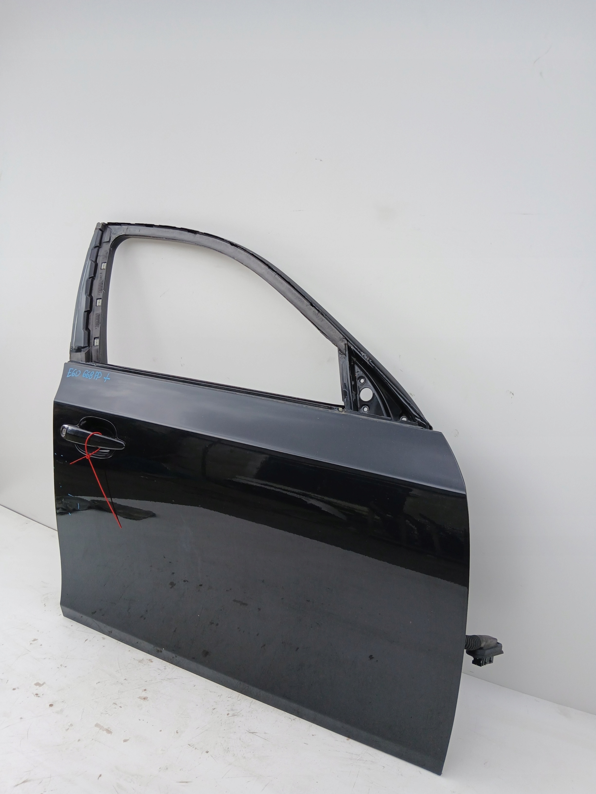 door right front BMW E60 SCHWARZ 2 668/9