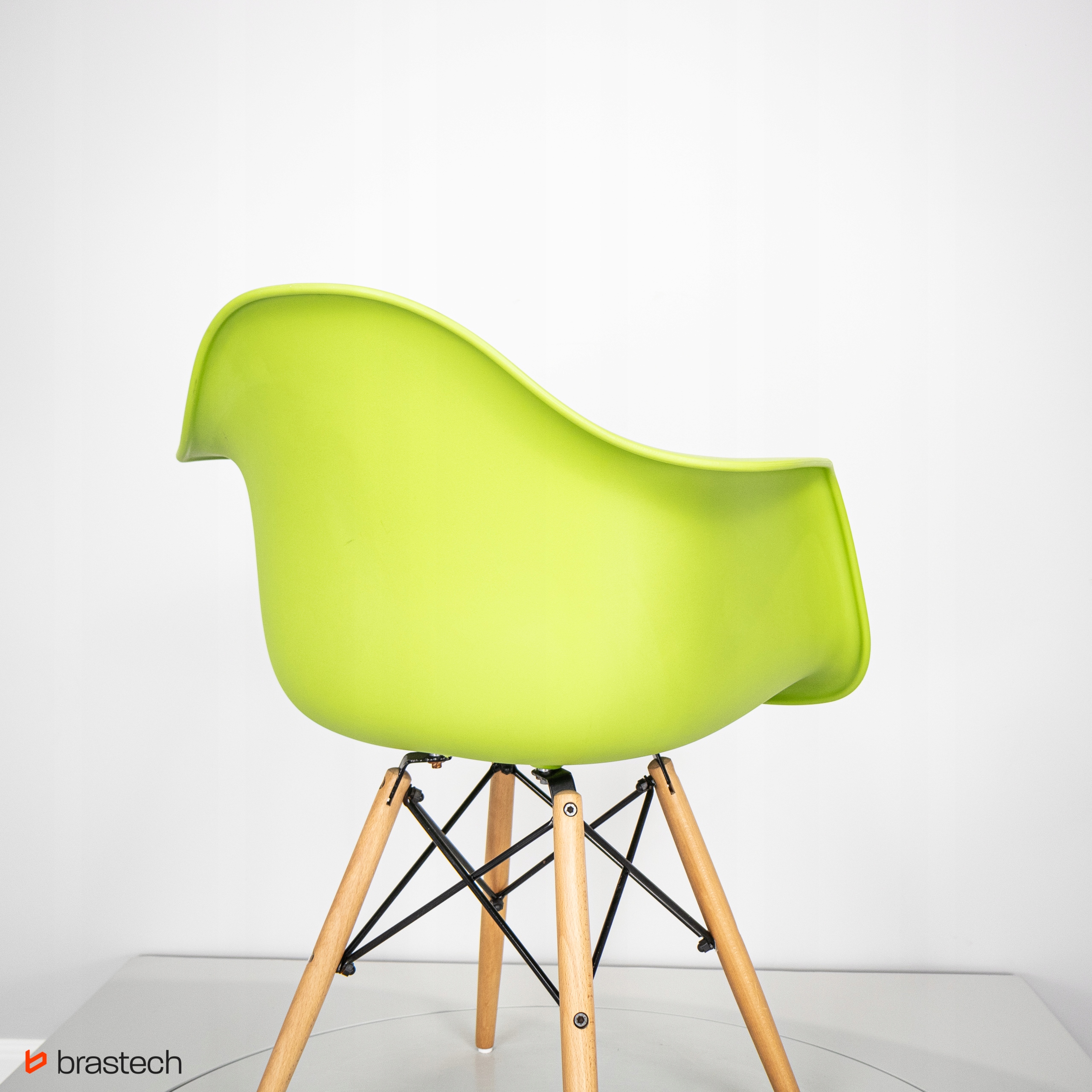 Krzesło biurowe zielone KB45 Maksymalna wysokość siedziska 1 cm