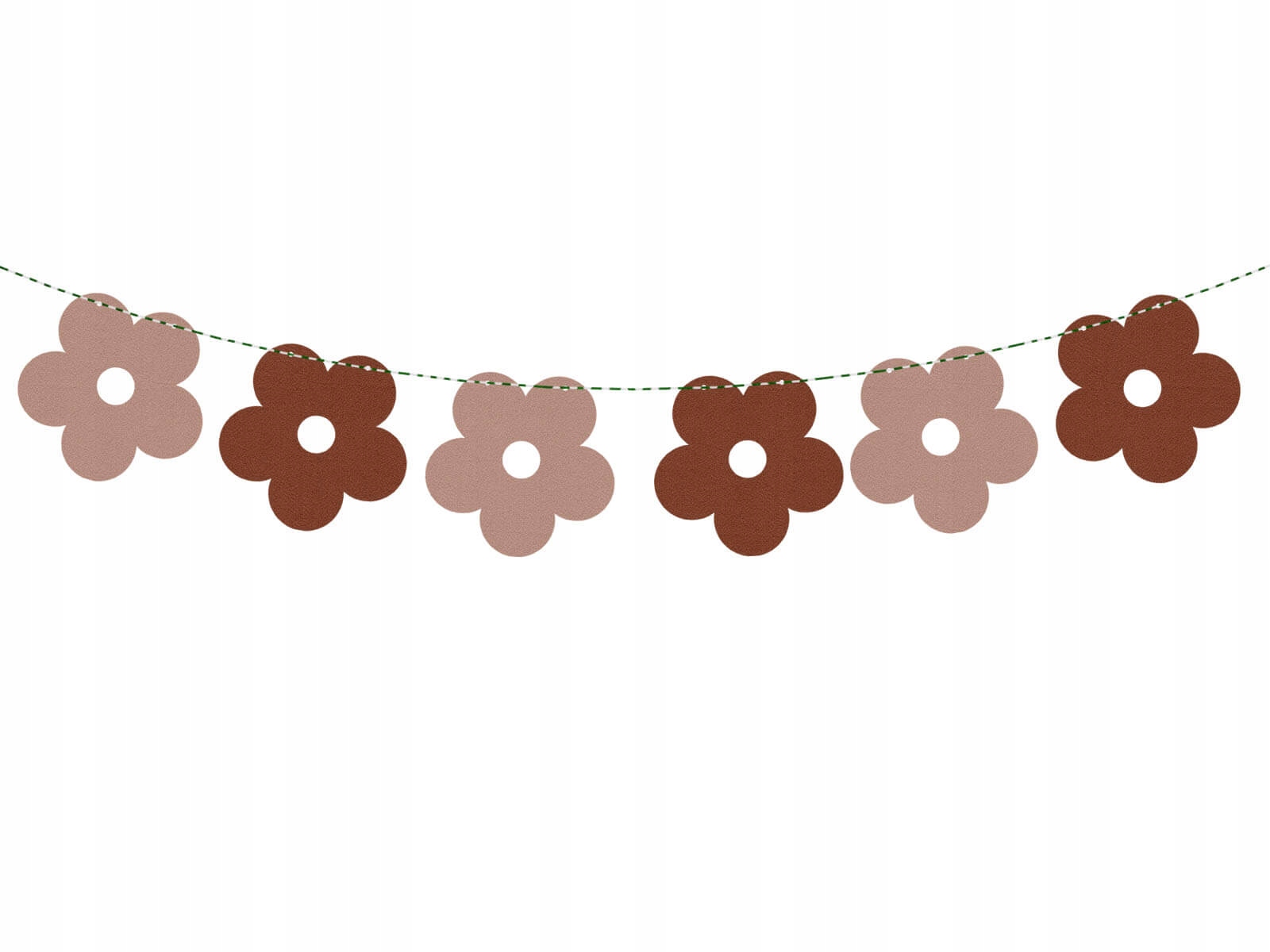 

Girlanda z filcu Wiosna Kwiatki 12szt