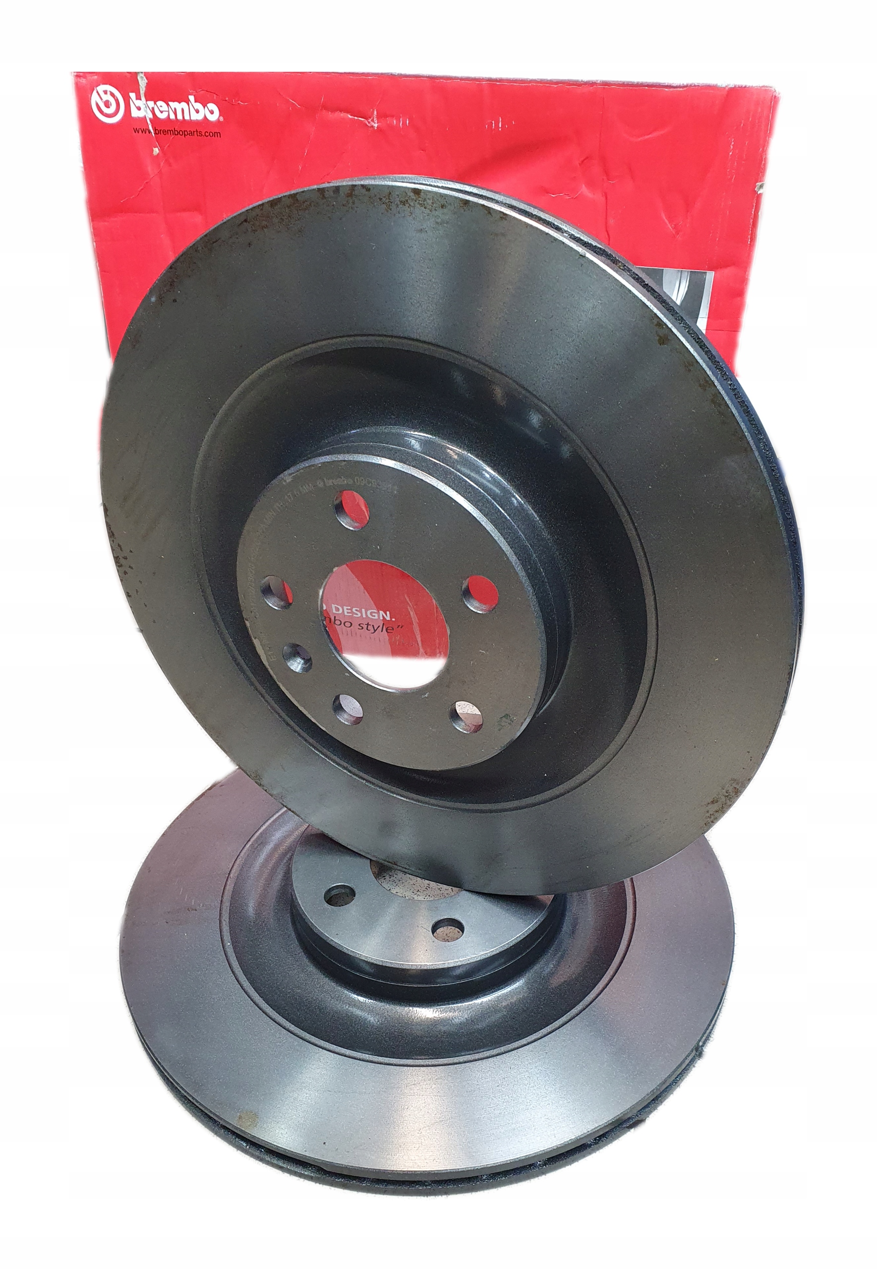 09.C939.11 - 2X ЗАДНІ ГАЛЬМІВНІ ДИСКИ BREMBO VOLVO XC40 XC90 II