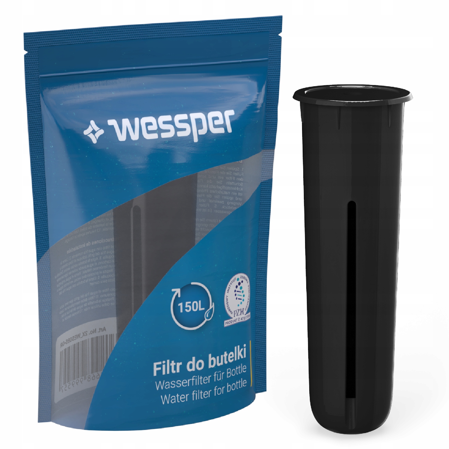 

Filtr Wessper do butelki Dafi 1szt. Czarny Black