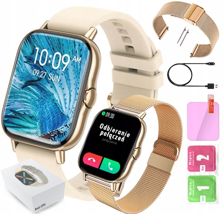 

Smartwatch Zegarek Damski Rozmowy Ciśnienie Cykl