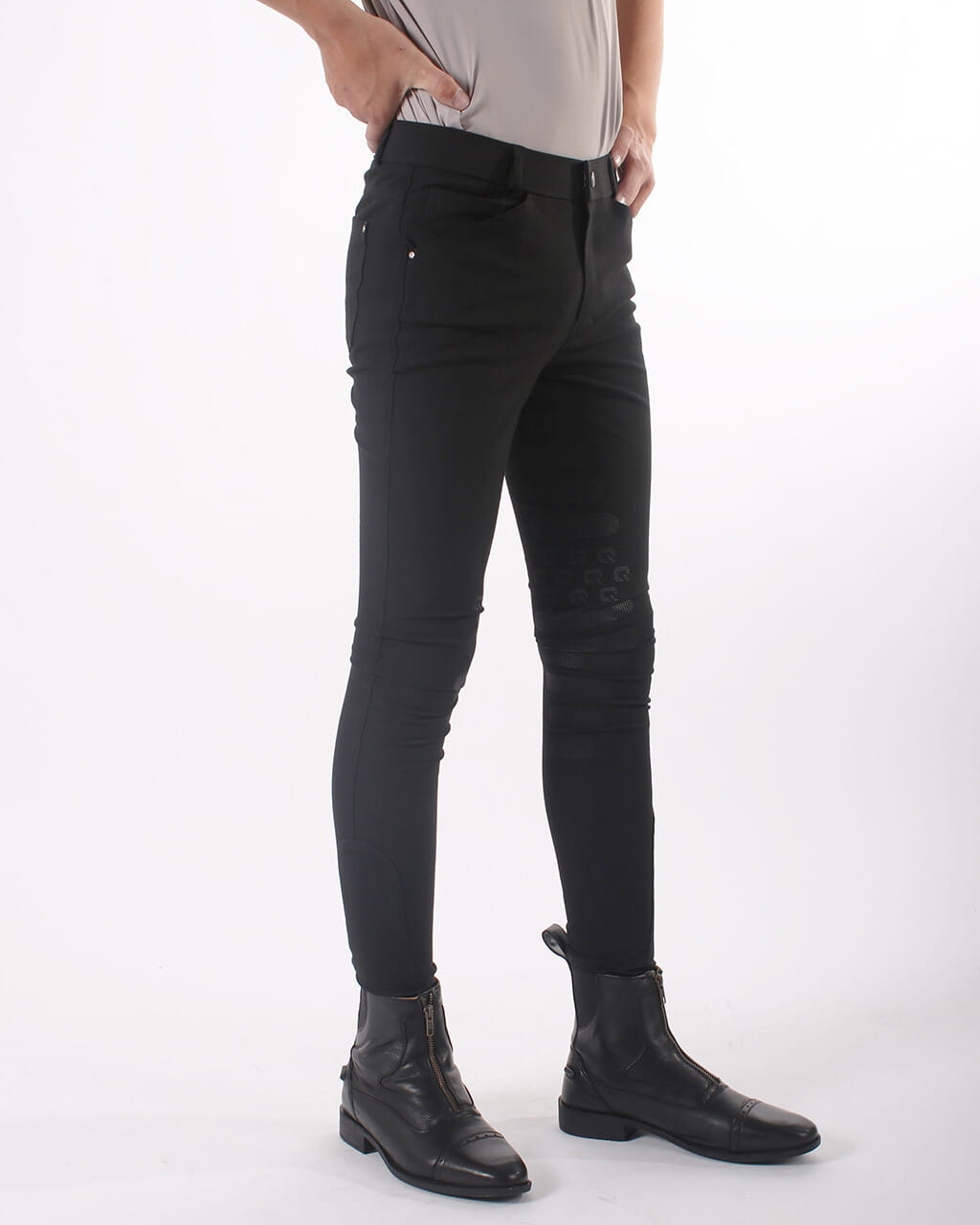 Qhp chlapecké kalhoty Fillip černé 152 cm