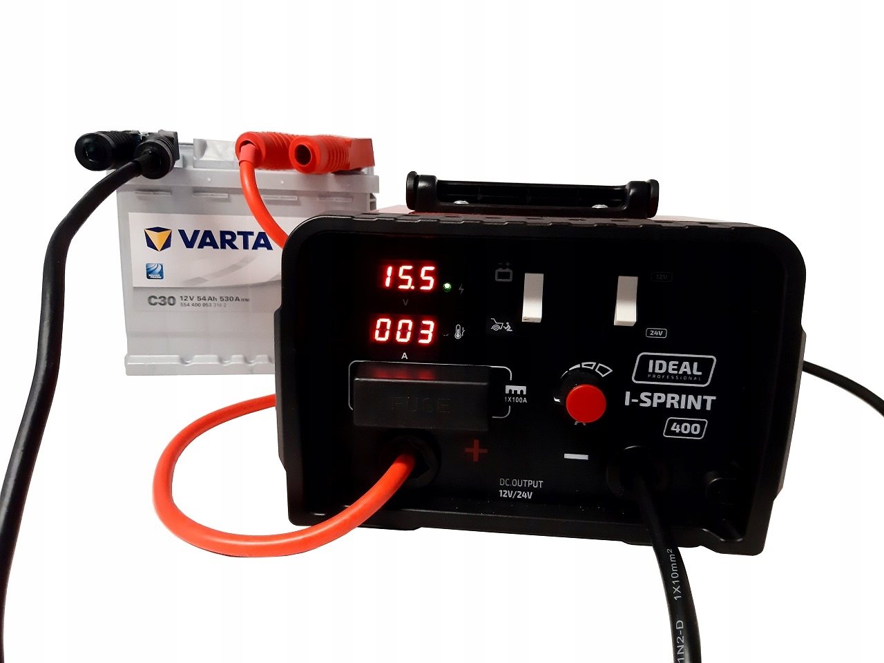 ВИПРЯМЛЯЧ З ЗАПУСКОМ IDEAL І-SPRINT 400 12V 24V