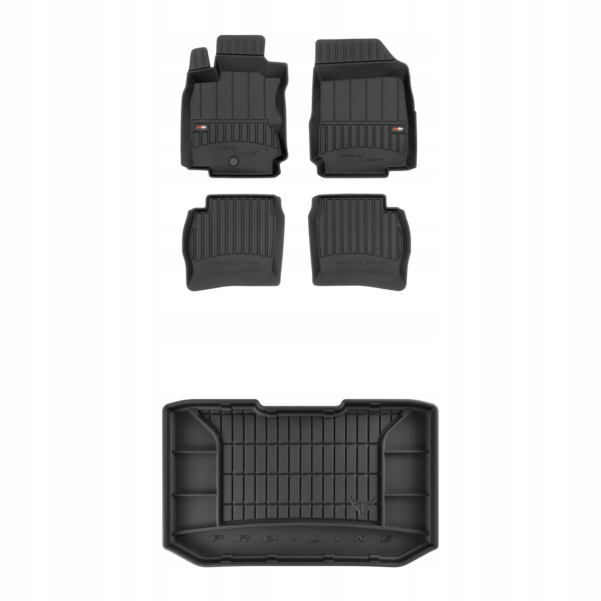 Sada gumových kobercov a rohoží pre Nissan Note I 2006-2012