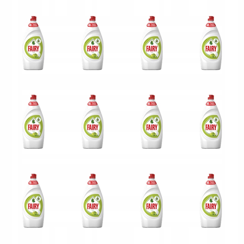 Fairy tekutý prostředek na mytí nádobí Apple 900 ml X12