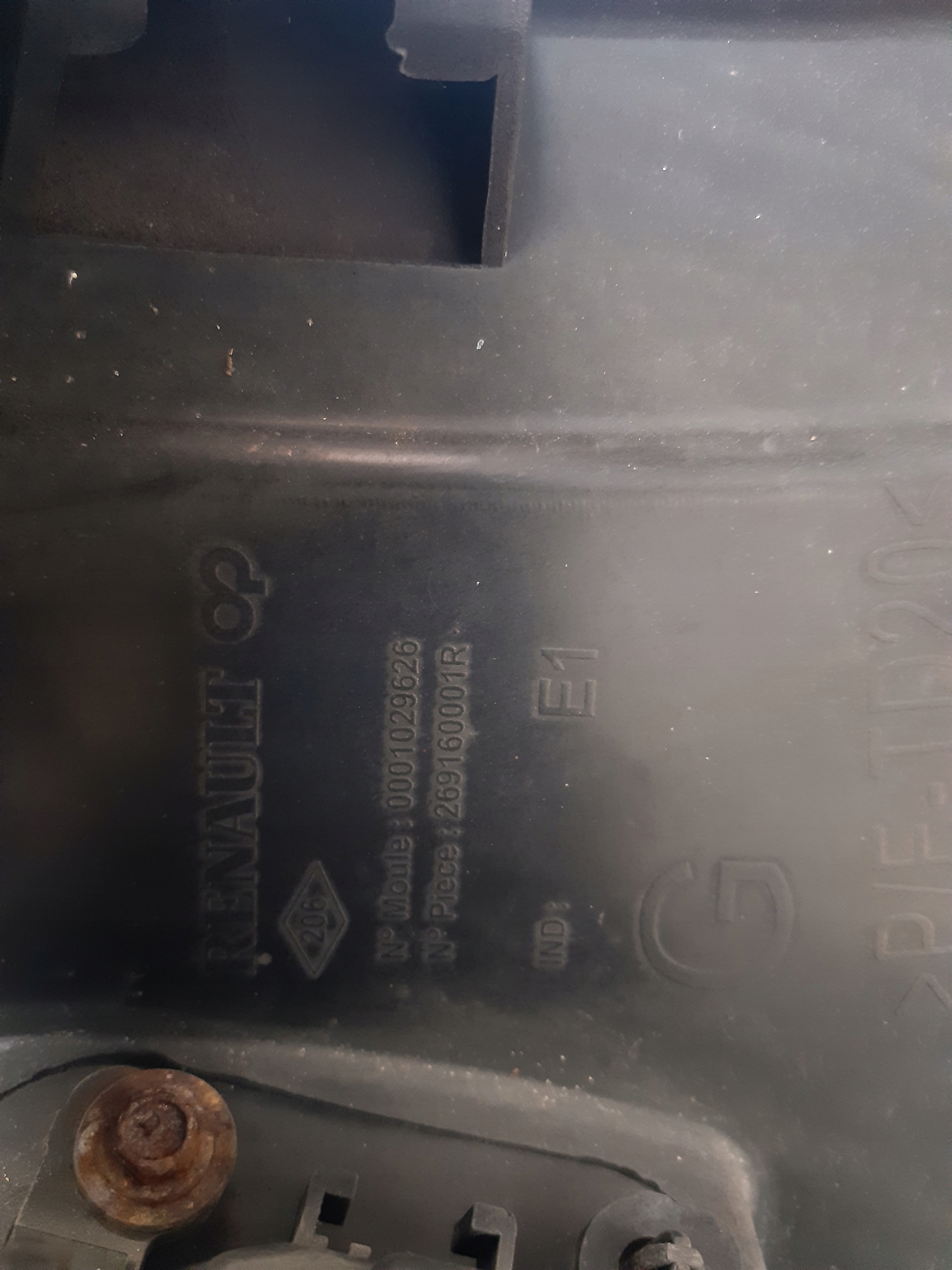 Stoßstange vorne Spritzdüse DV727 Renault Megane III