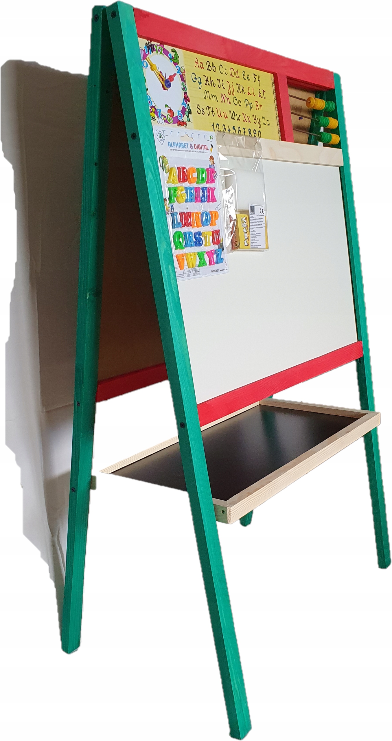 TABLICA MAGNETYCZNA KREDOWA EDUKACYJNA MEGA KOLORY Marka inny