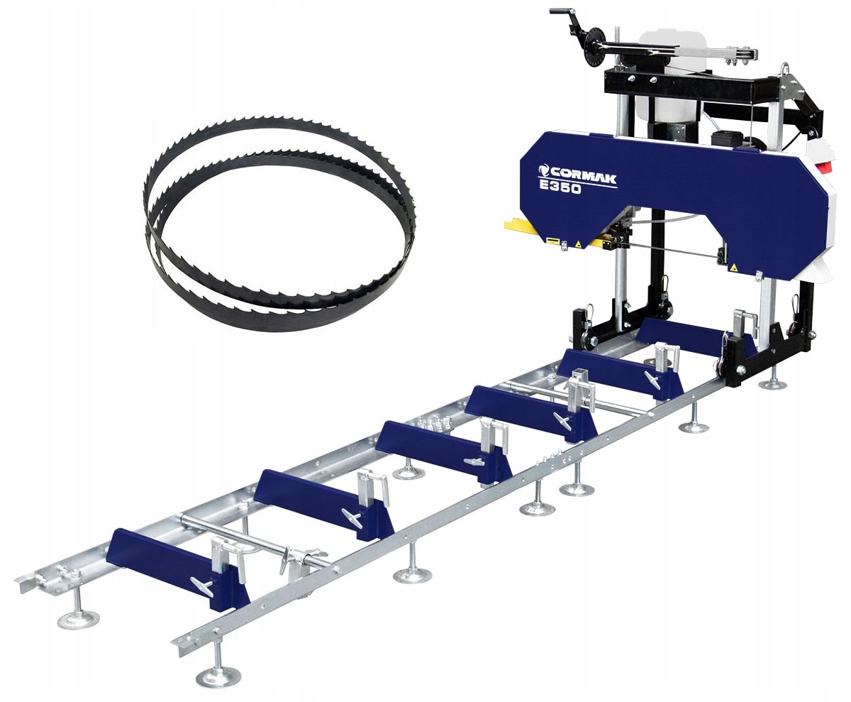 Trak taśmowy Cormak E350 - piła taśmowa