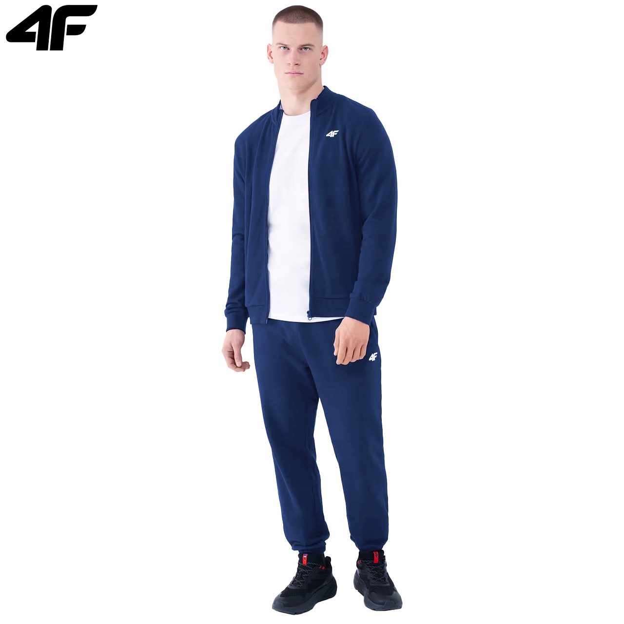 DRES MĘSKI 4F SPORTOWY TRENINGOWY BLUZA SPODNIE KOMPLET DRESY DM05 M Kod producenta 000000000000007655