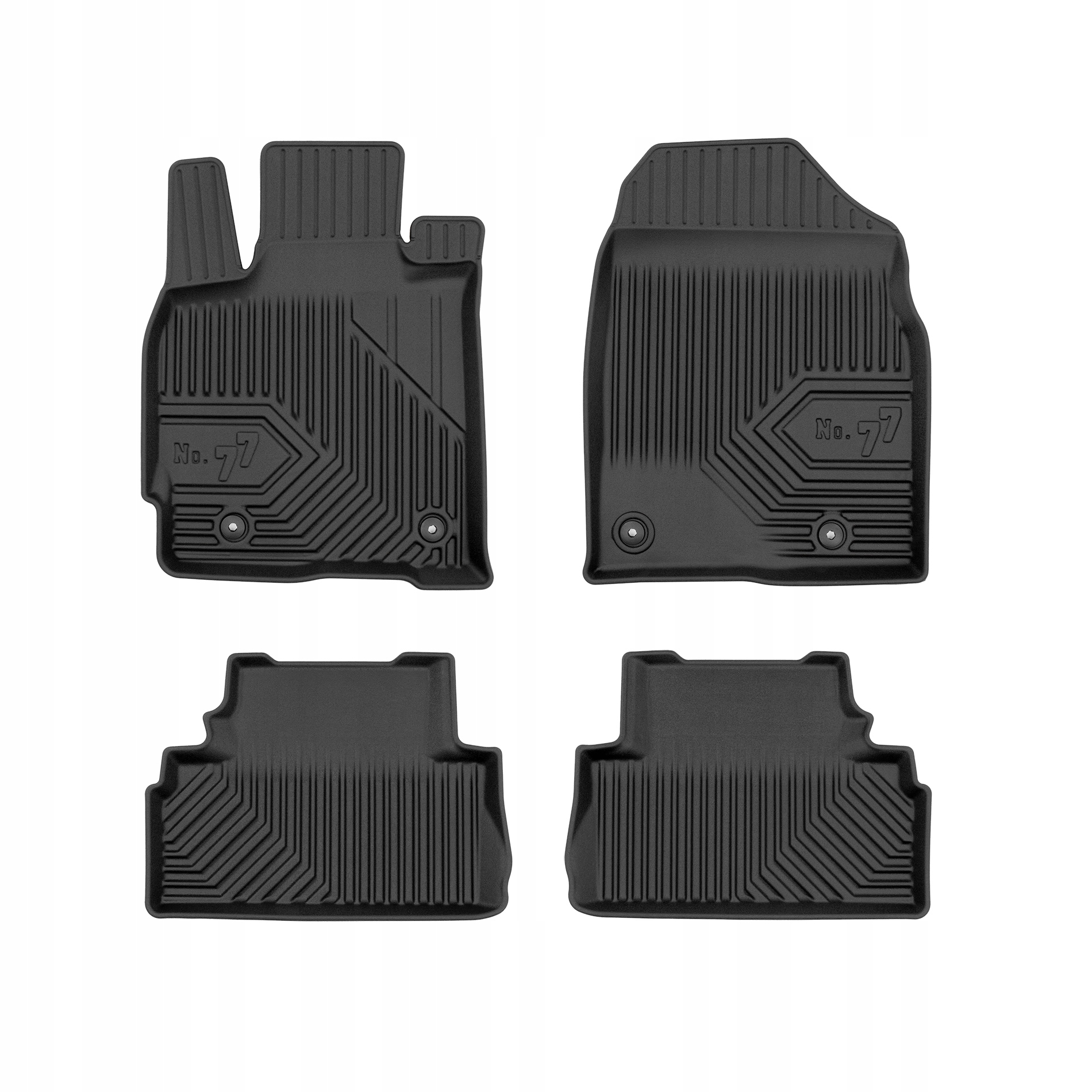 Gumové autokoberce No.77 pro vůz Mazda CX-7 2006-2012