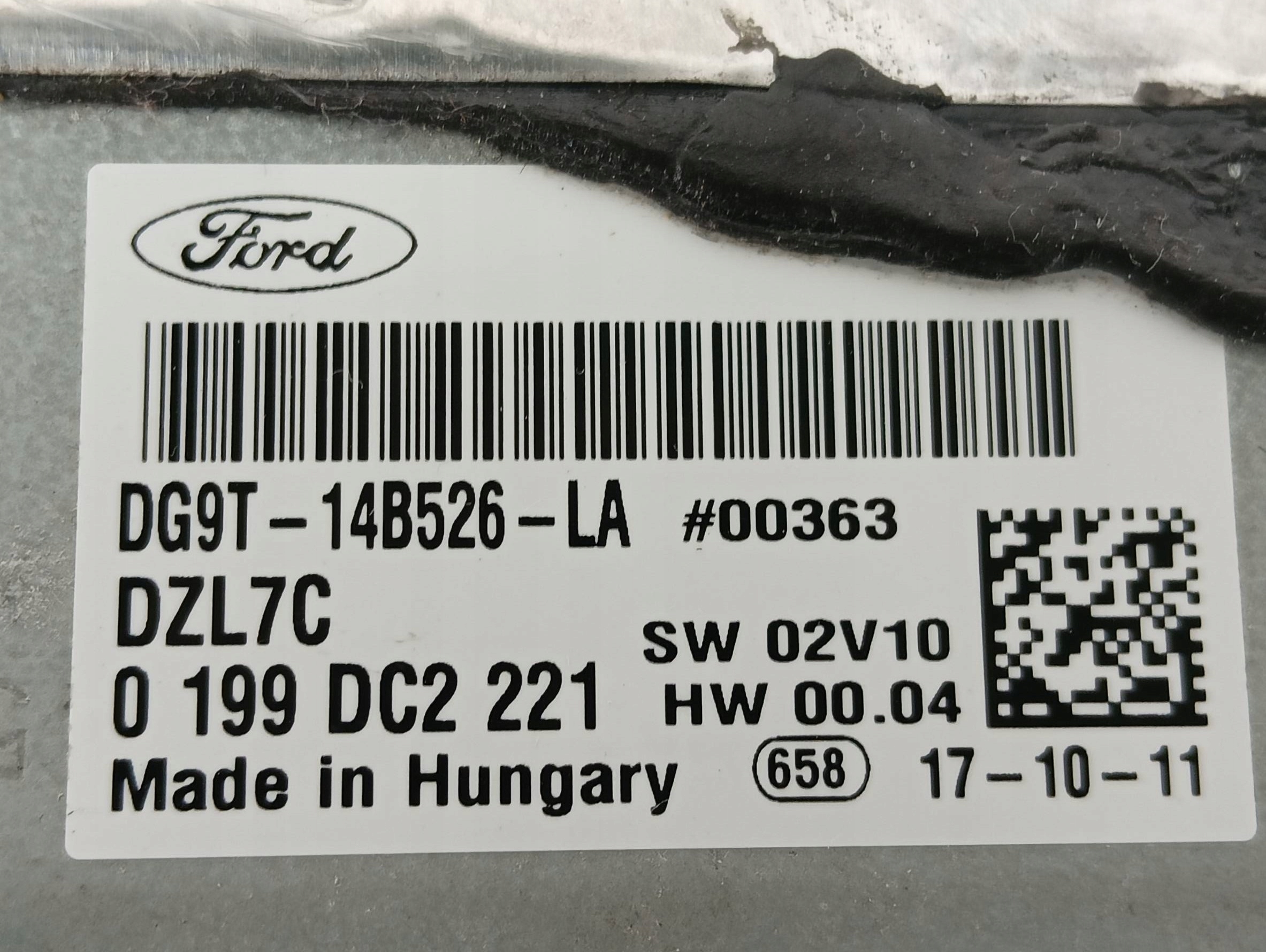 modulo START STOP DG9T-14B526-LA Ford Mondeo Mk5 (2014-)