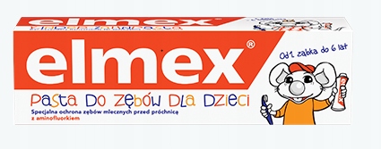 

Elmex pasta do zębów dla dzieci 0-6 lat
