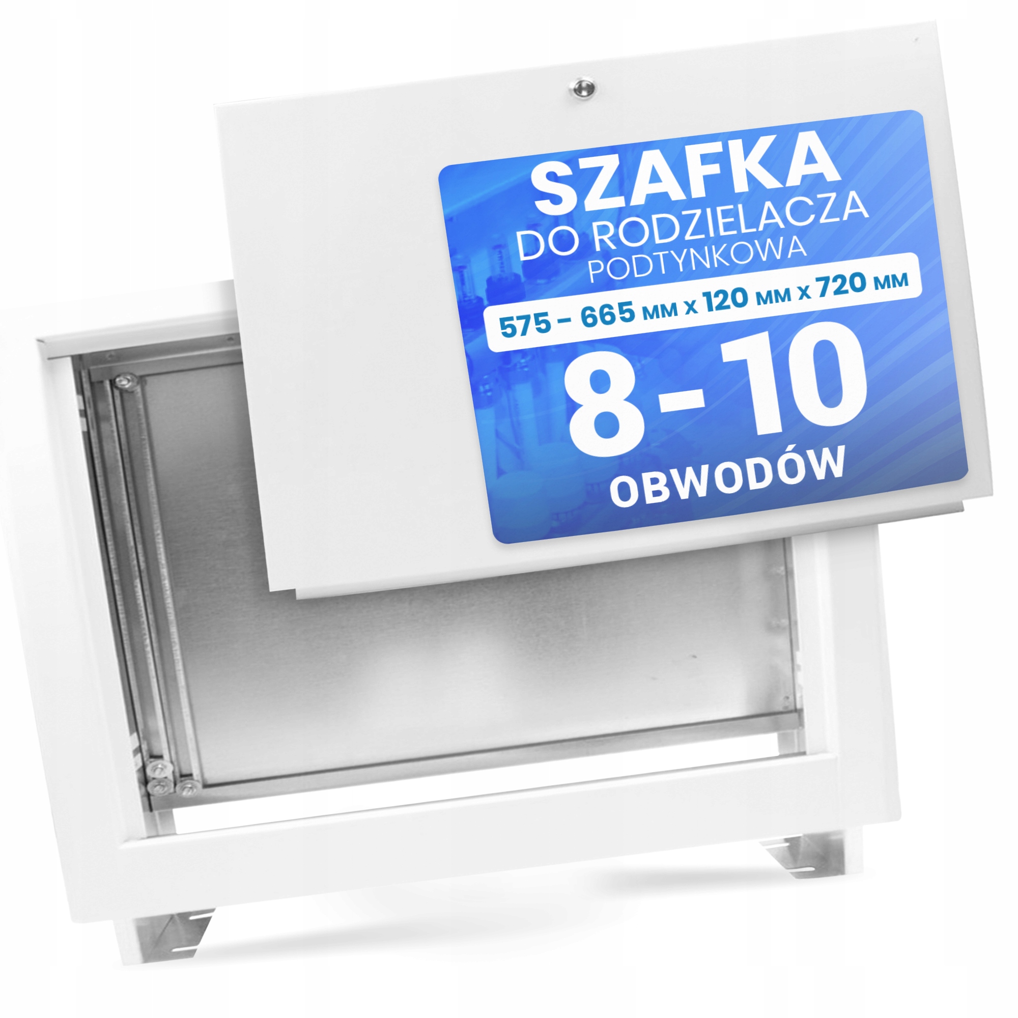 Podomietková Skrinka Rozdeľovača 8-10 Sekcií obvodov podlahy Skrinka S 4D