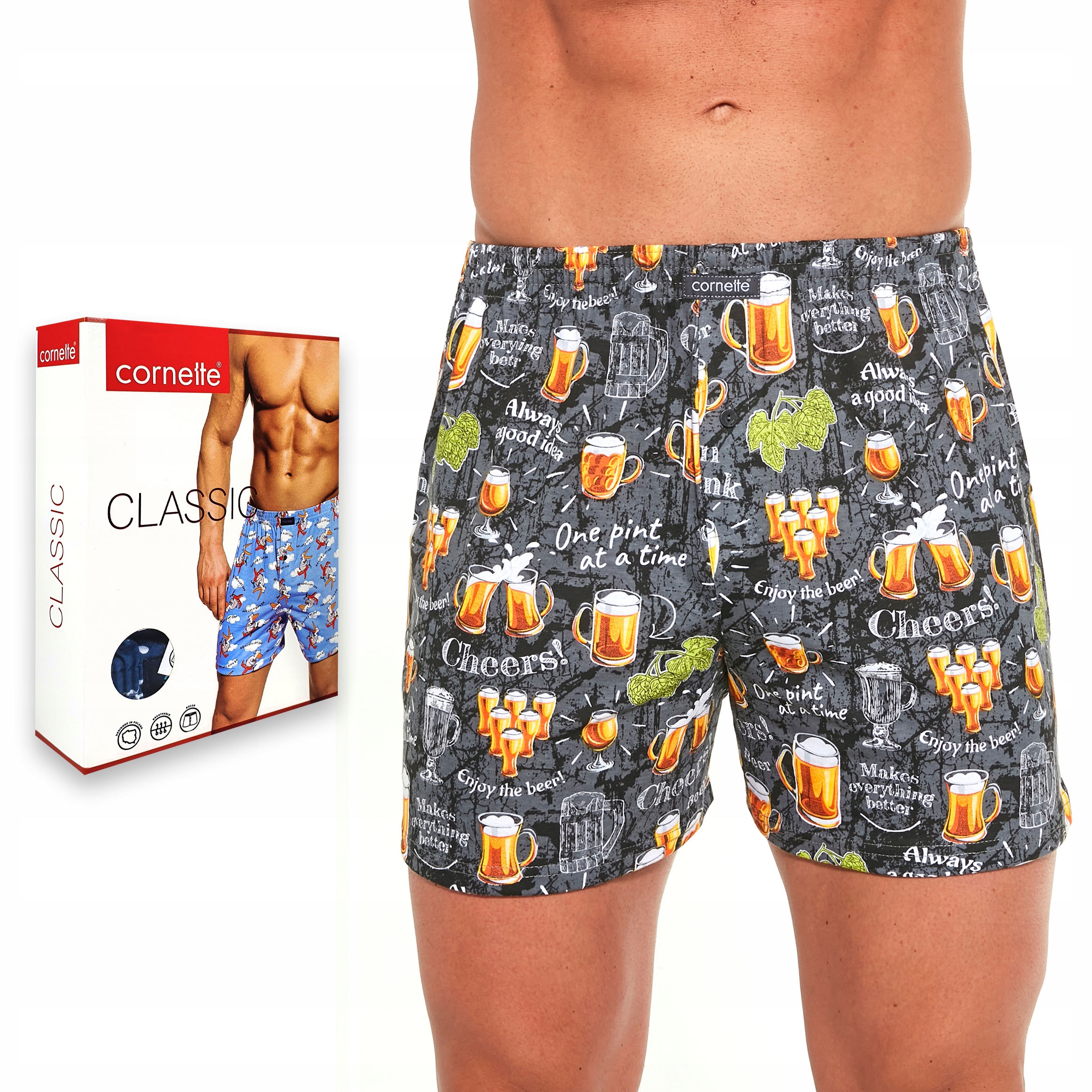 

Cornette Bokserki Classic luźne dużo wzorów 3XL