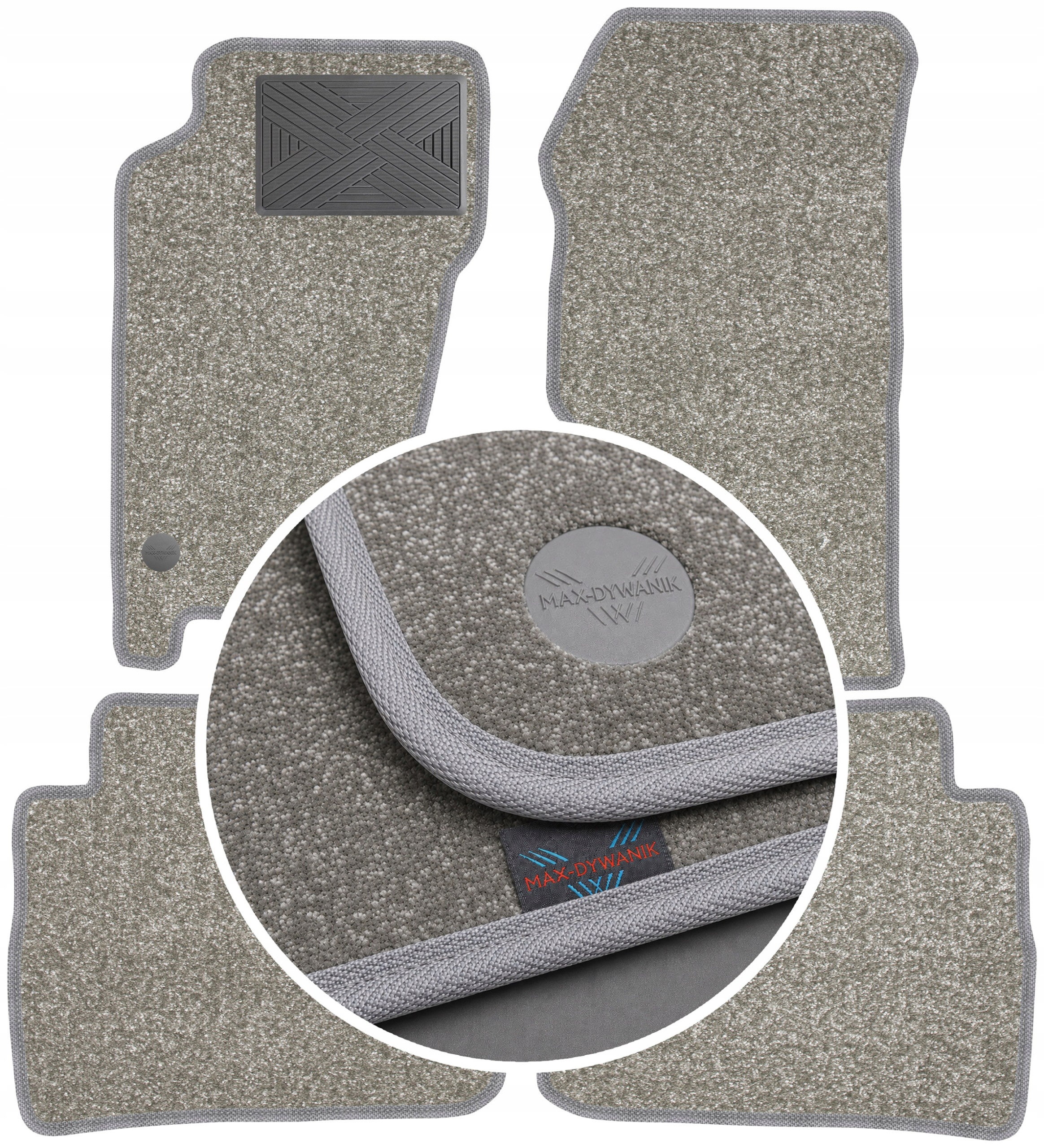 Jeep Cherokee III Kj Suv 2001-2006 Koberce do auta Perl-Line 12 mm