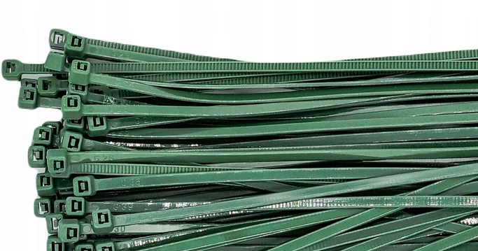 Opaska zaciskowa trytytka Vpze 4,8/200mm 100szt zielona