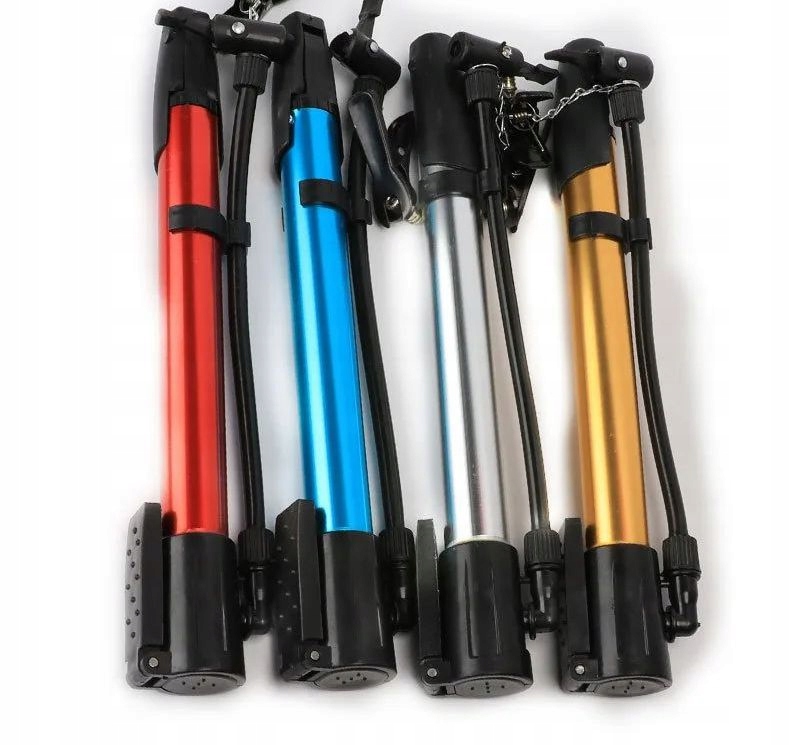 V6 POMPKA ROWEROWA Z UCHWYTEM DO ROWERU PIŁEK MATERACA PODRÓŻNA+3 KOŃCÓWKI Model 000