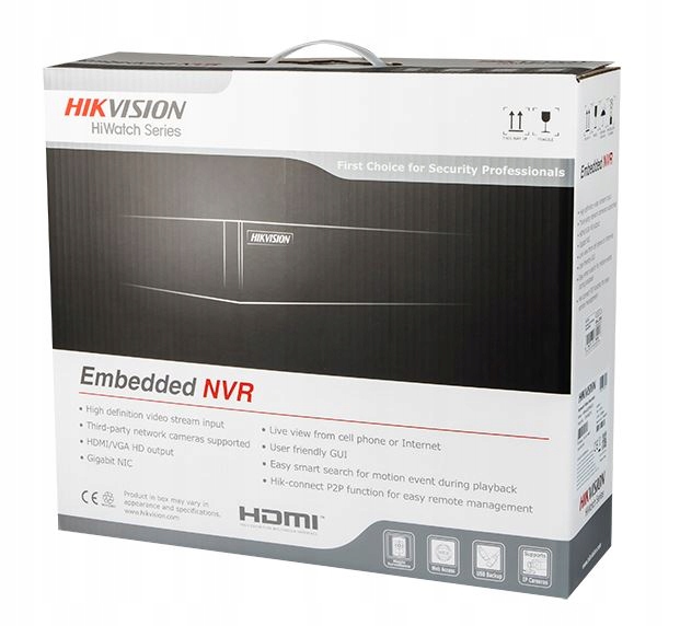 REJESTRATOR IP HIKVISION NA 16 KAMER IP DO 8MPx 2xSATA APLIKACJA HIKCONNECT Model HWN-4216MH(C)