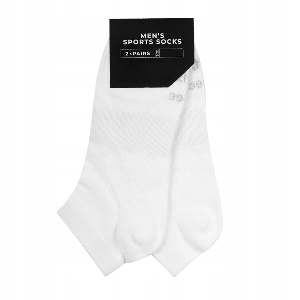 

Skarpety Męskie Outhorn Zakostki 2 p. Białe 43/46