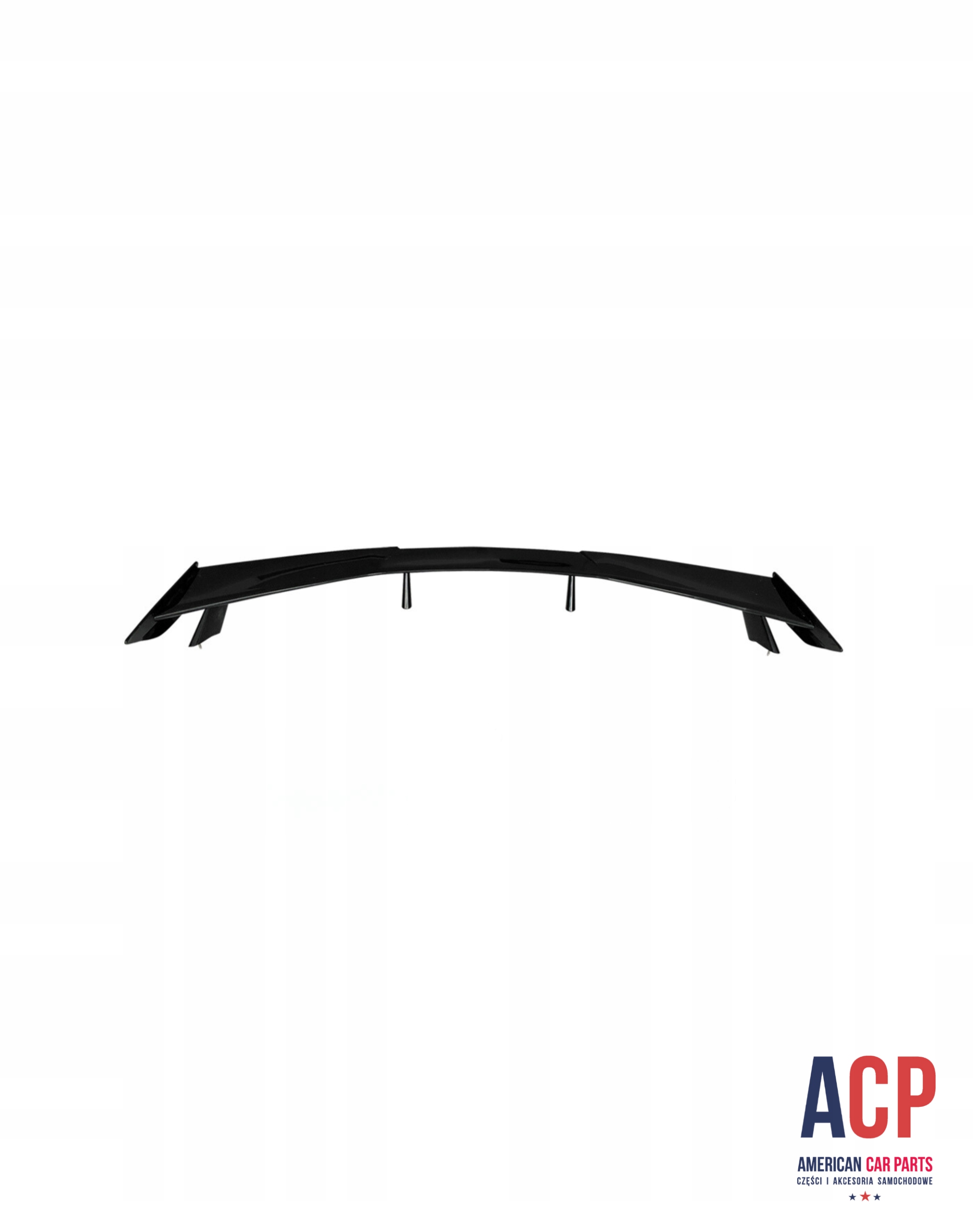 CORVETTE C8 spoiler tylnej klapy czarny połysk 2020-