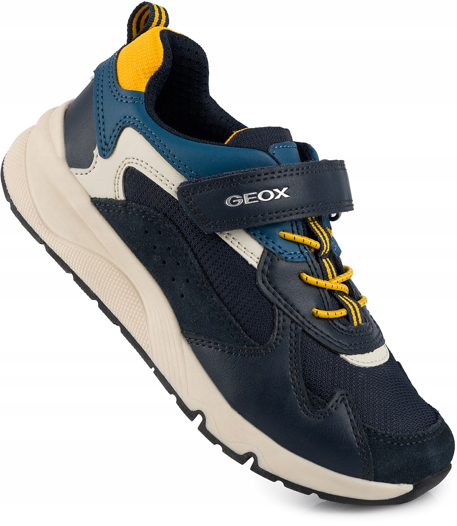 Geox Buty Dziecięce Sportowe Sneakersy Dla Chłopca Na Rzep Ekoskóra r. 29