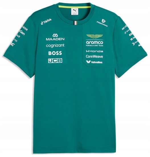 Tričko Aston Martin F1 2026 Team zelená vel. M
