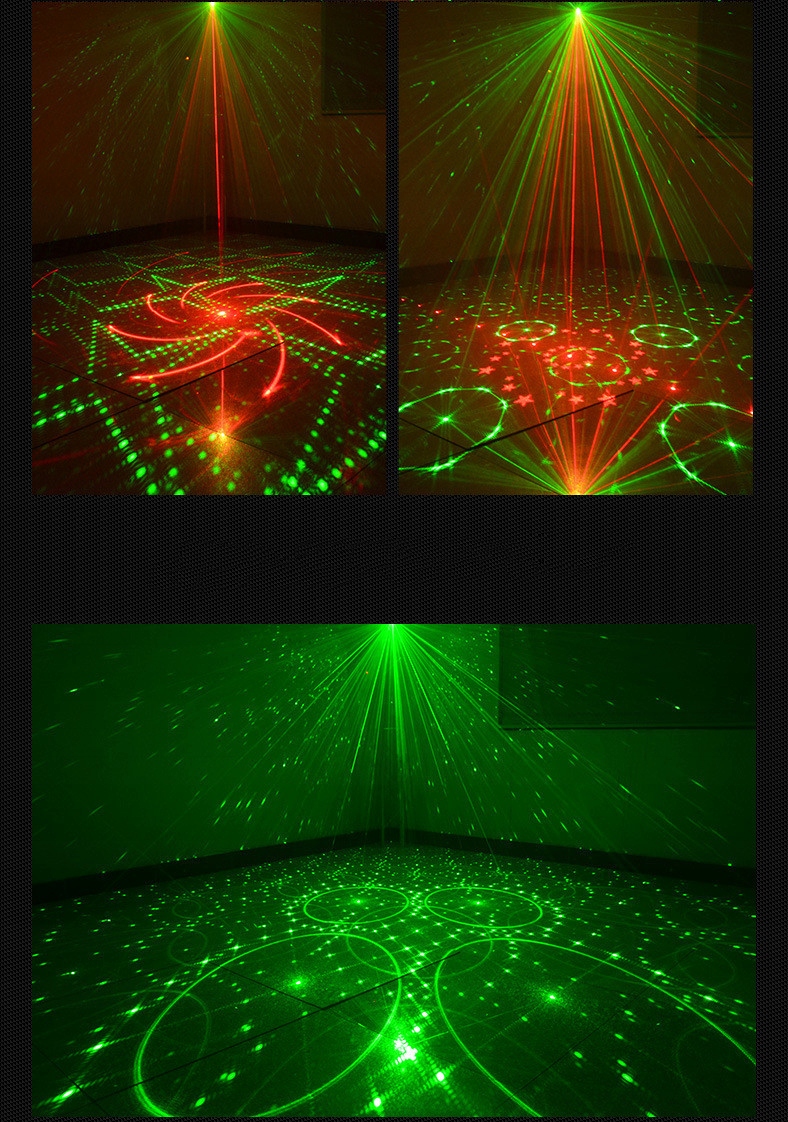 PROJEKTOR DYSKOTEKOWY KULA DISCO REFLEKTOR UV LED Moc 8 W