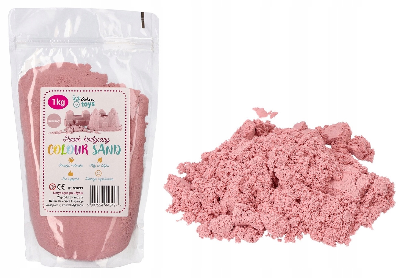 

AdamToys Piasek kinetyczny Piach Wieczne mokry 1kg