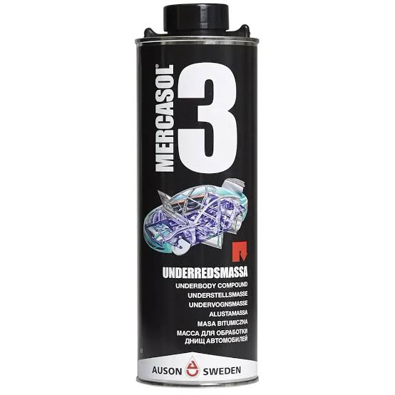 Mercasol 3 Black 1L – antykorozyjna ochrona podwozia przed rdzą