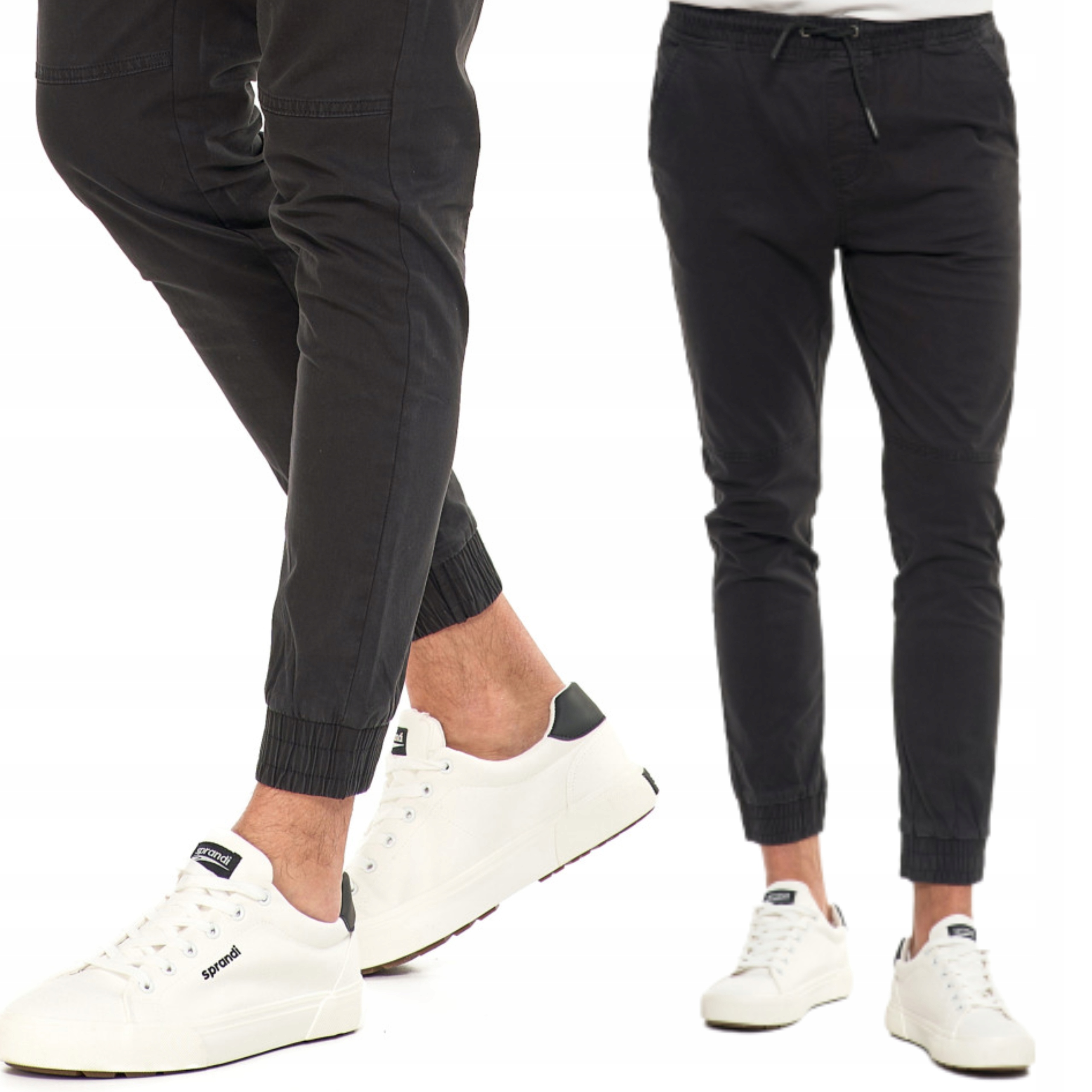 Pánské klasické bavlněné teplákové kalhoty s kapsami Moraj 33