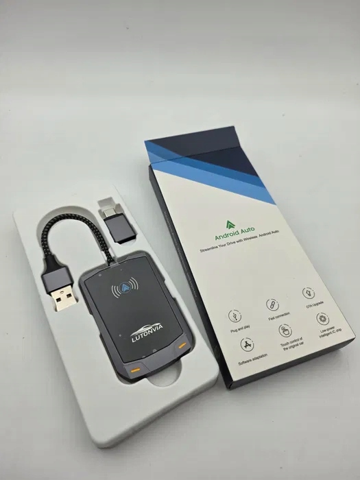 Bezprzewodowy adapter Android Auto marki Lutonvia.