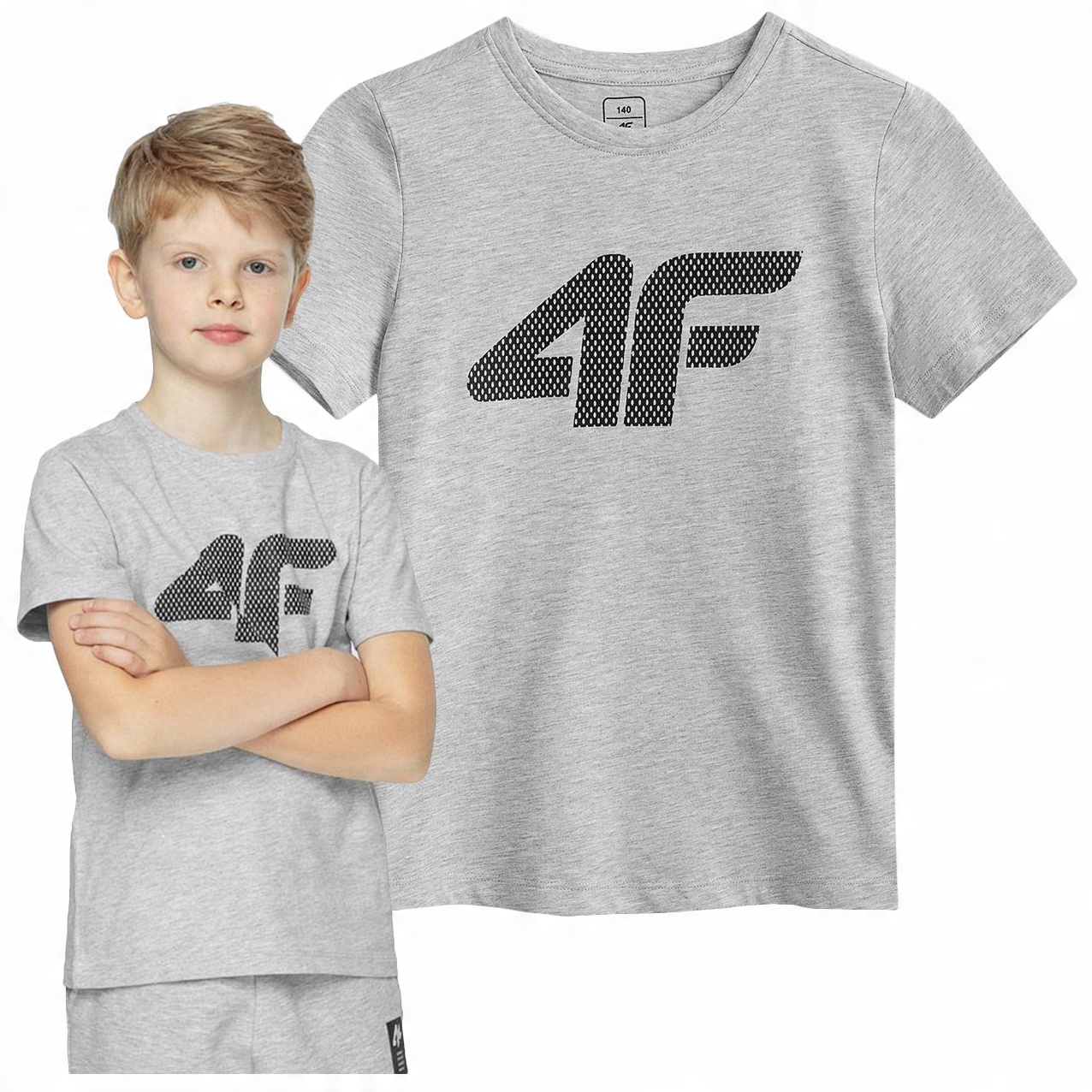 

Koszulka dziecięca T-shirt 4F junior JTSM001 128