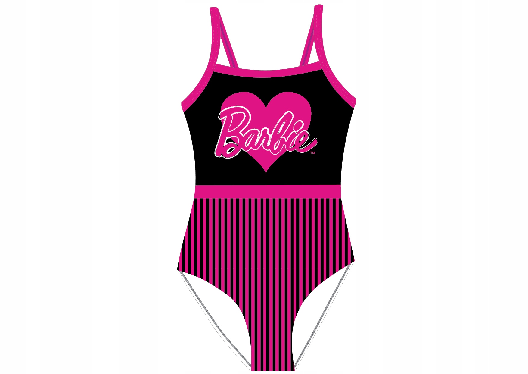 

Kostium Kąpielowy Barbie 116/122 Różowy
