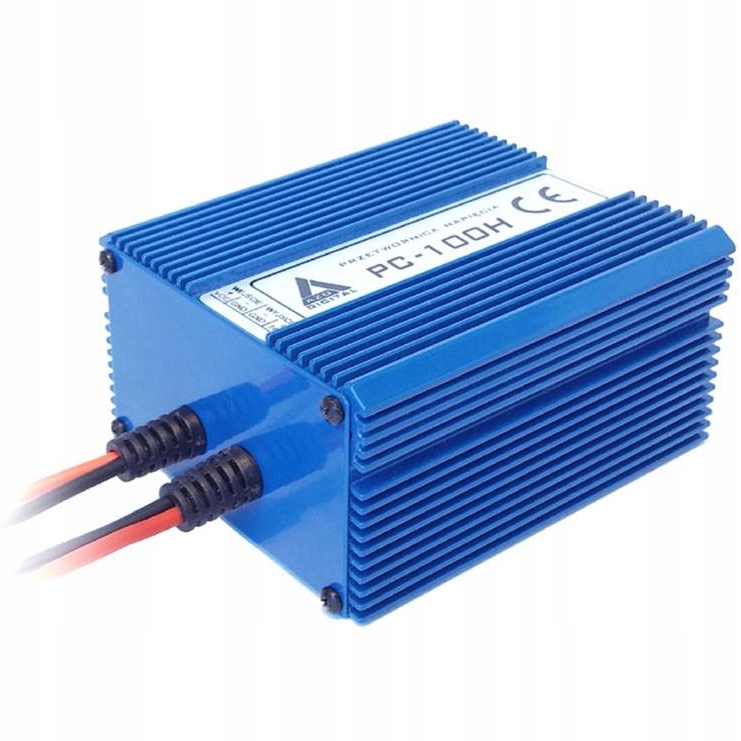 PRZETWORNICA NAPIĘCIA PRĄDU 10-30V/13.8V IP67 100W