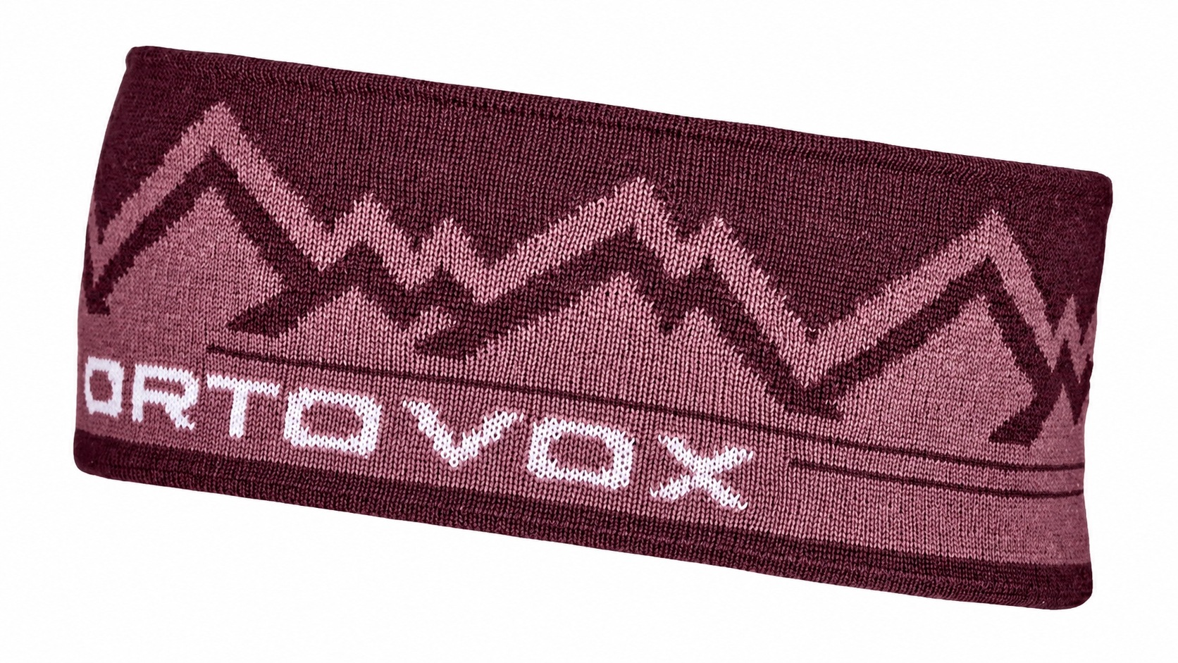 Unisexová čelenka Ortovox Peak Headband merino winetasting One Size