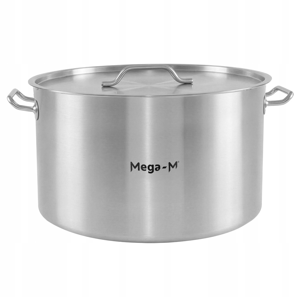 Indukční hrnec z nerezové oceli s Víkem 58L, průměr 50 cm, Standard