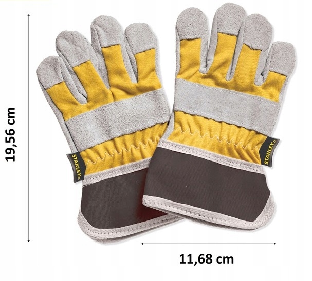 Rękawice robocze dla dzieci Stanley Jr ochronne Wiek dziecka 5 lat +