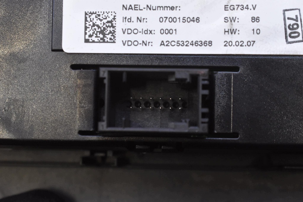 panel ovládání klími KLIMY 9147297-01 BMW E90 E91 04-08