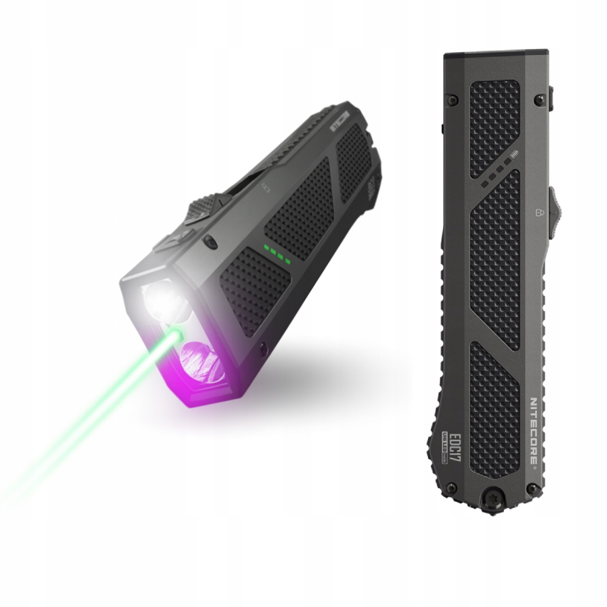 Latarka Nitecore EDC17 1500lm Usb-c laser Uv