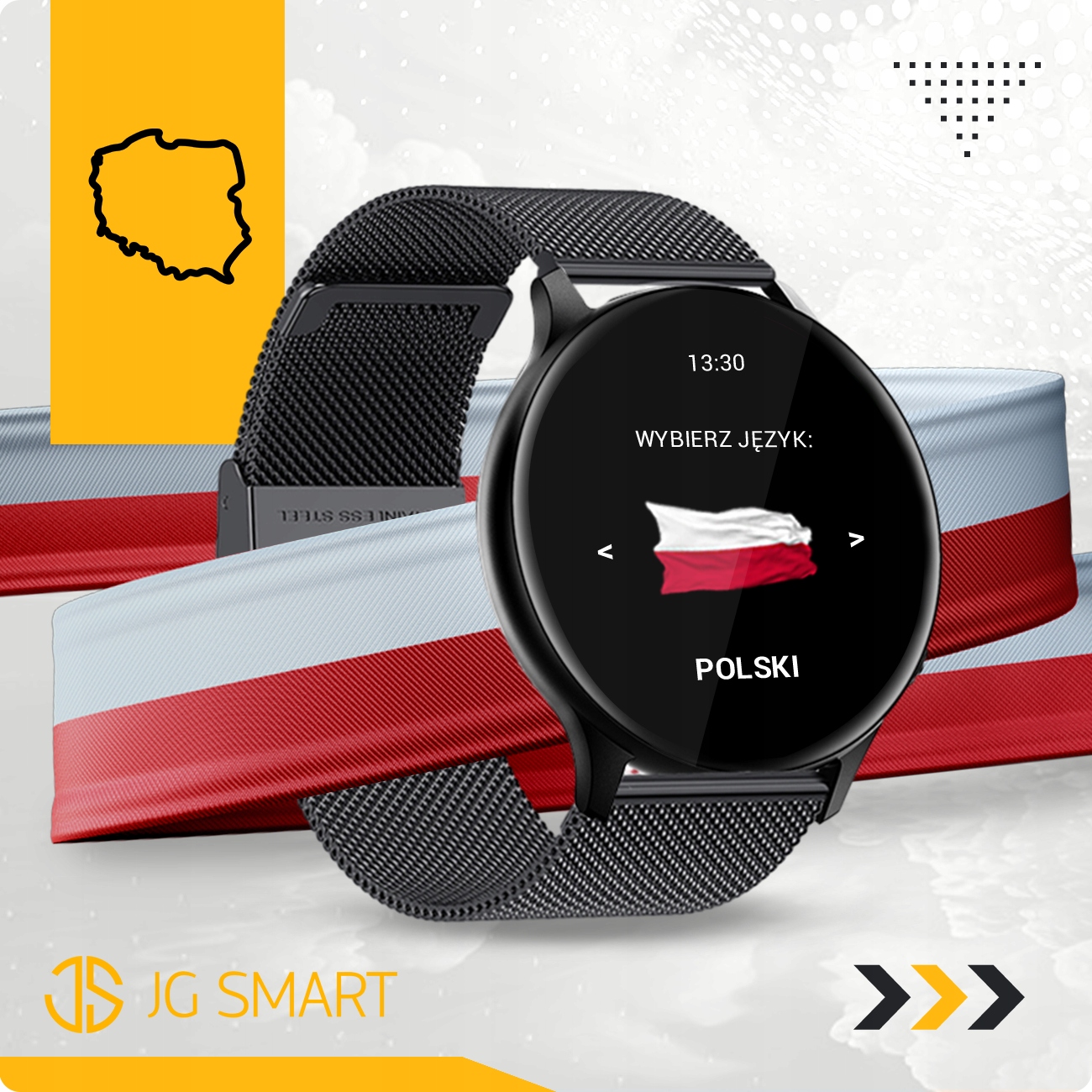 SMARTWATCH ZEGAREK DAMSKI MENU PL ROZMOWY POWIADOMIENIA SMART WATCH 2 paski Model inny