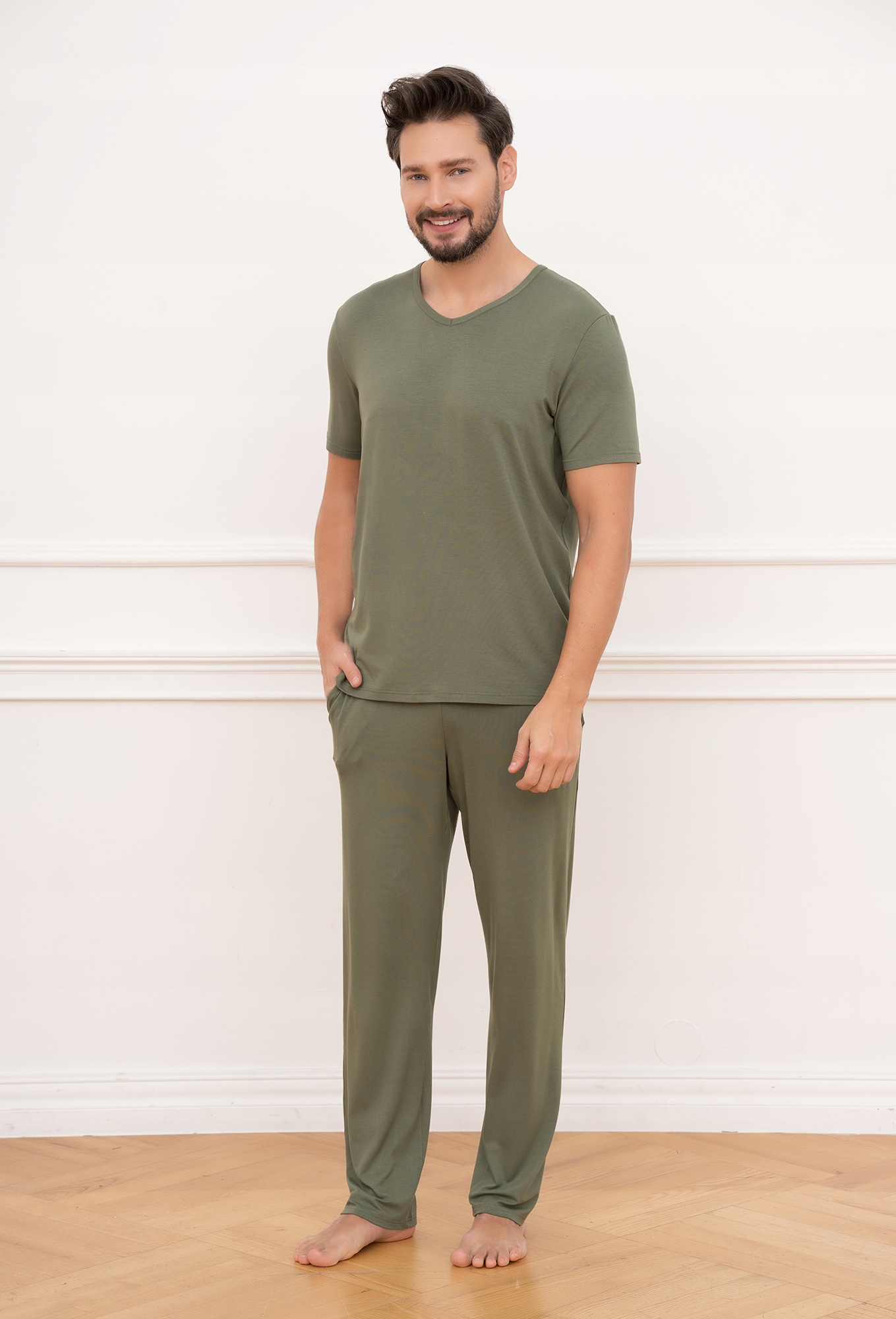 Piżama Italian Fashion Dallas r. XXL Khaki