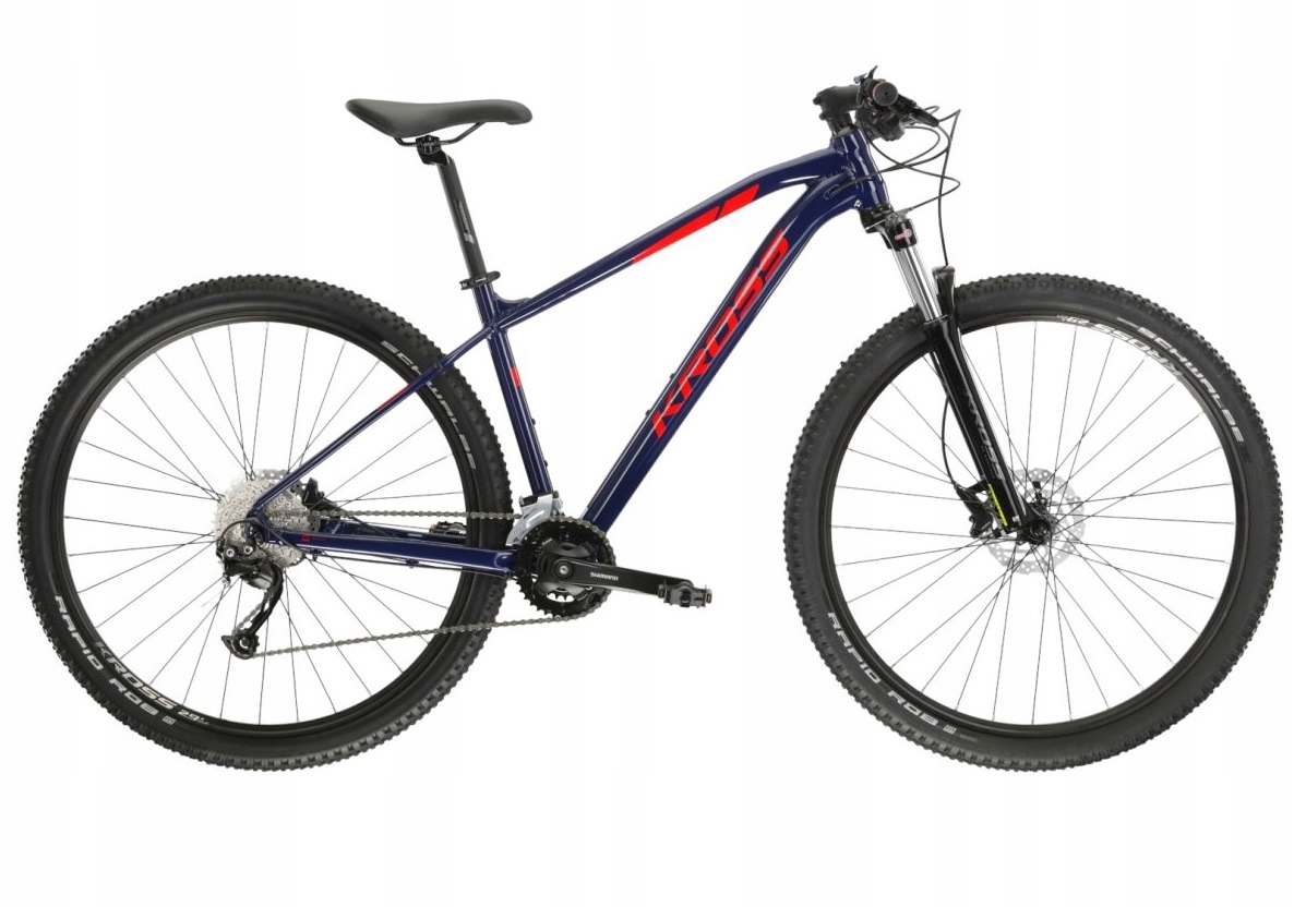 Rower Kross Level 1.0 Disc 29" Mtb Górski black orange 17" M