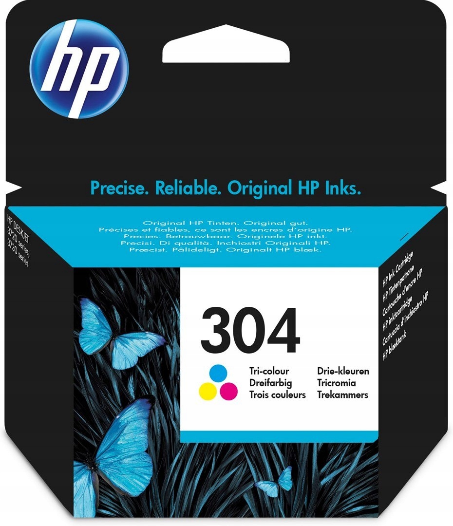 Tusz Hp kolor Hp 304, HP304=N9K05AE, 100 str.